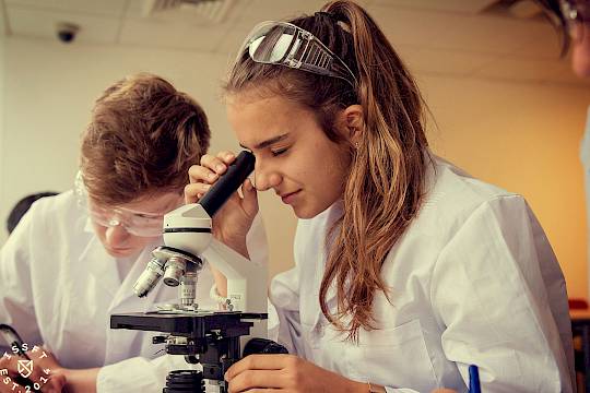 ISSFT student conducting a science experiment