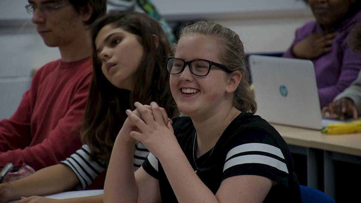 ISSFT student in the classroom