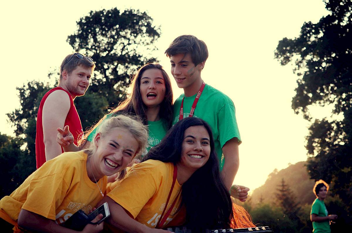 ISSFT students enjoying free time in the sun